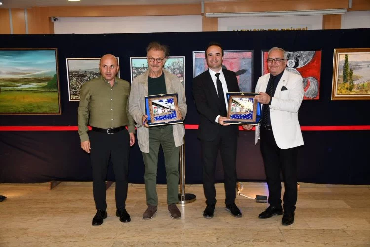 Altınova Uluslararası İpekyolu Resim Sergisi açıldı