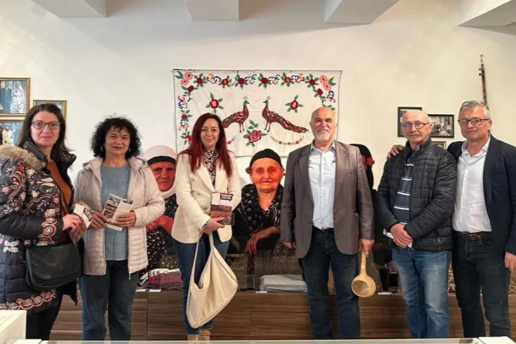 Bulgaristan heyeti Göç Müzesi’ni gezdi