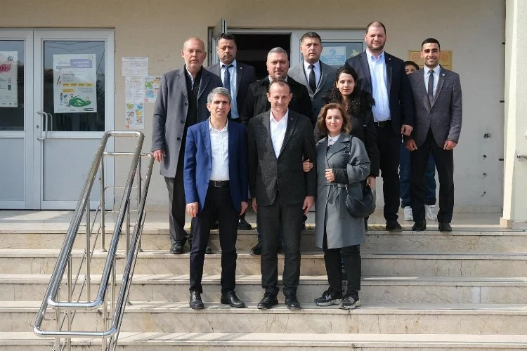 CHP Çiftlikköy Başkan Adayı Yele eğitim kurumlarını ziyaret etmeye devam ediyor