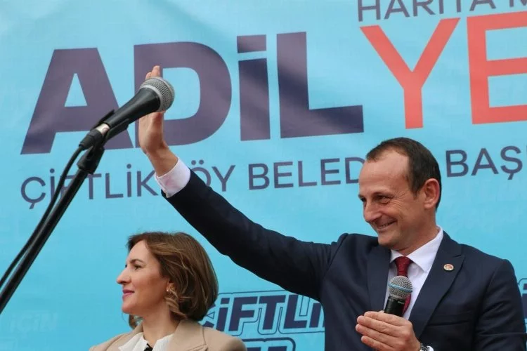 CHP Çiftlikköy Seçim Ofisi coşkulu şölenle açıldı! CHP Çiftlikköy Belediye Başkan Adayı Yele müjdeyi verdi…