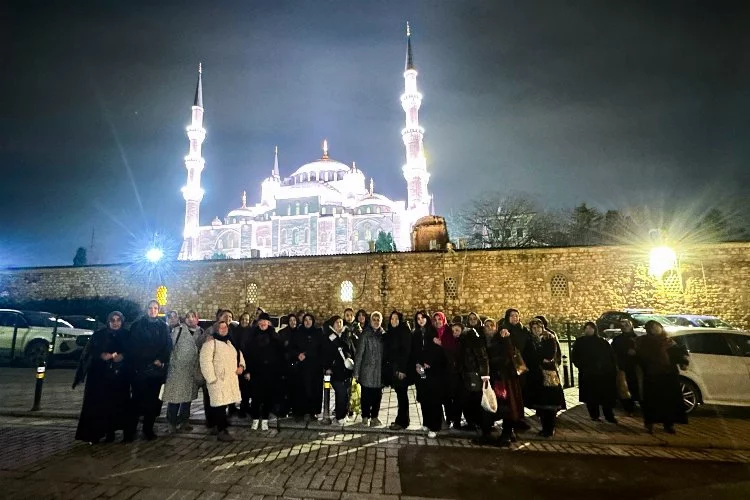 Çiftlikköylü kadınlar İstanbul camilerini gezdi