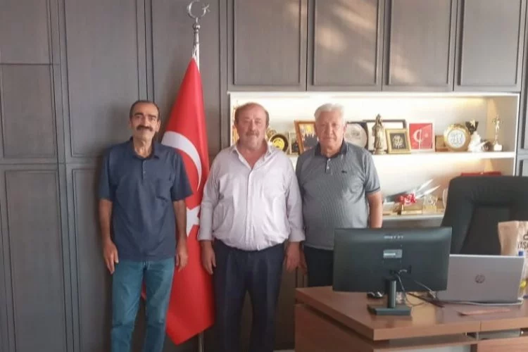 Esenköy Belediye Başkanı Mehmet Temel’e Yalovalı hemşehrilerinden ziyaret