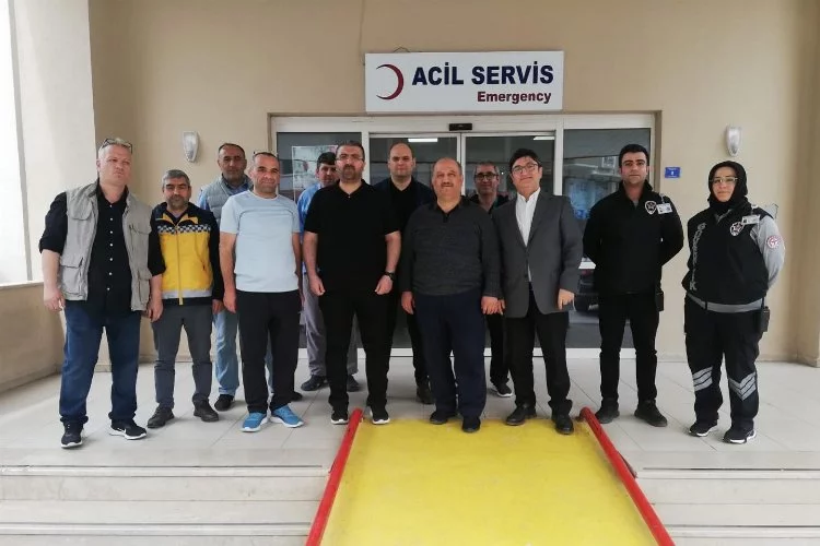 İl Sağlık Müdürü Karakuş, Çınarcık Devlet Hastanesini ziyaret etti