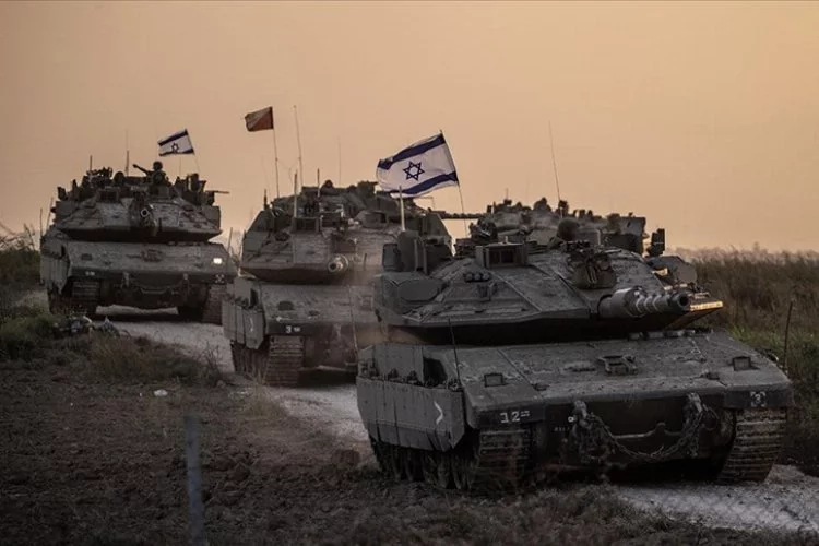 İsrail ordusuna ait tanklar Gazze sınırında! Kara harekatı başlıyor!