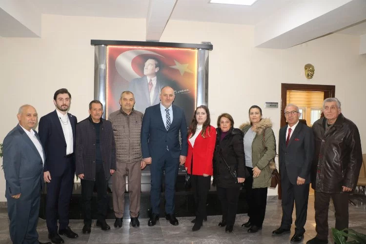İYİ Parti Çınarcık İlçe Teşkilatı’ndan Çınarcık Belediye Başkanı Soyer’e ziyaret