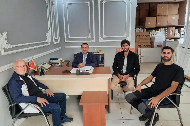 Kadıköy Belediye Başkanı Mehmet Şahin Yalova’da esnaf ziyaretinde bulundu