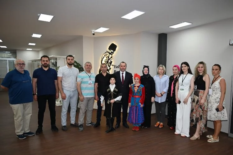 Kafkas ekipleri Başkan Tutuk’u ziyaret etti