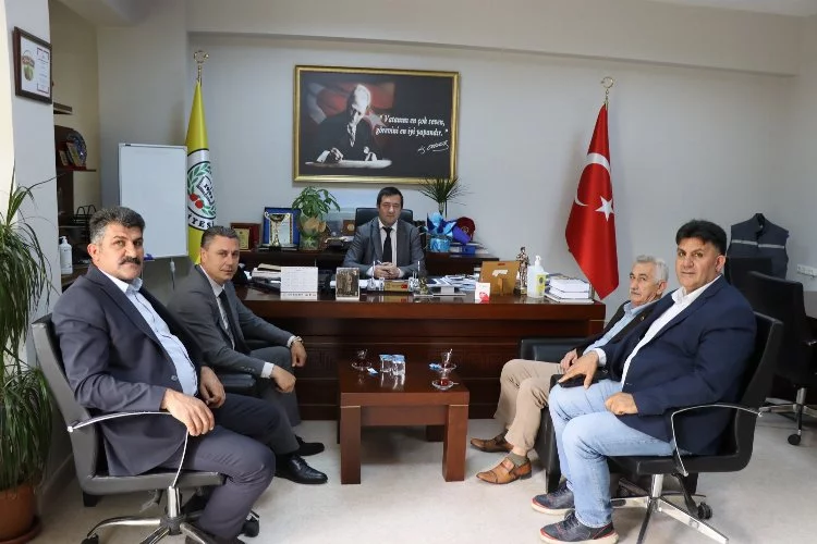 Kaytazdere Belediye Başkanı Doğan Çitil, Subaşı Belediye Başkanı Turan Canbay ile bir araya geldi