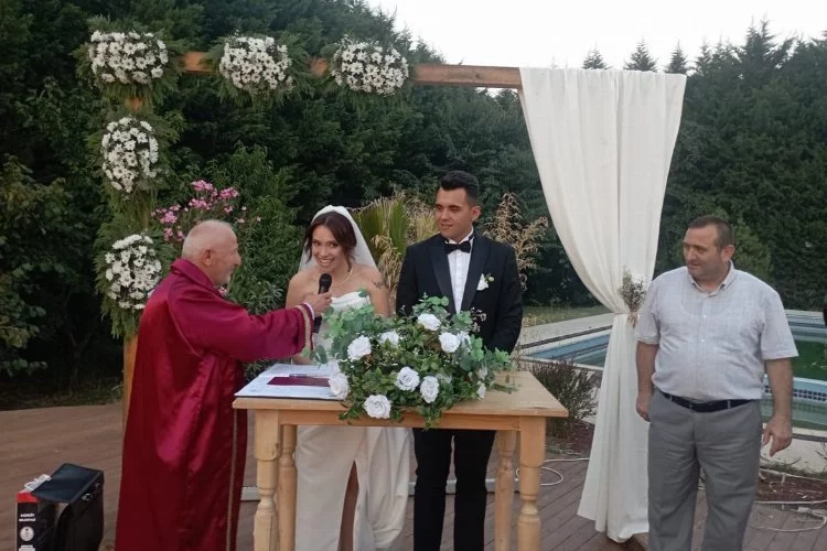 Mehmet Şahin nikah akdi gerçekleştirdi