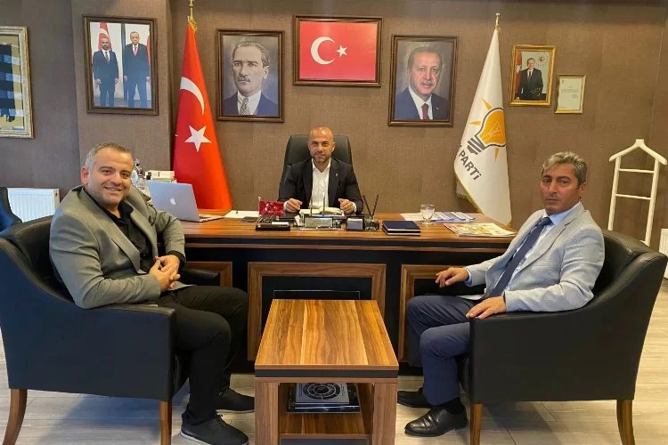 Mehmet Yılmaz ve Melih Dönmez’den AK Parti Yalova İl Başkanı’na ziyaret