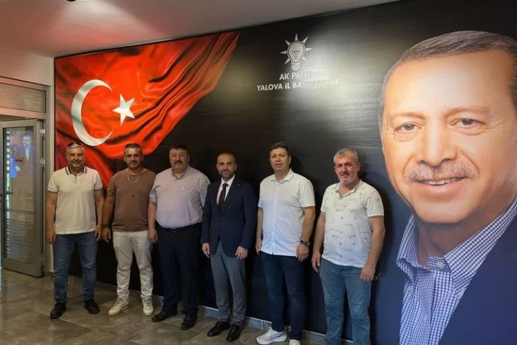 Murat Erdoğan AK PARTİ İl Başkanlığını ziyaret etti