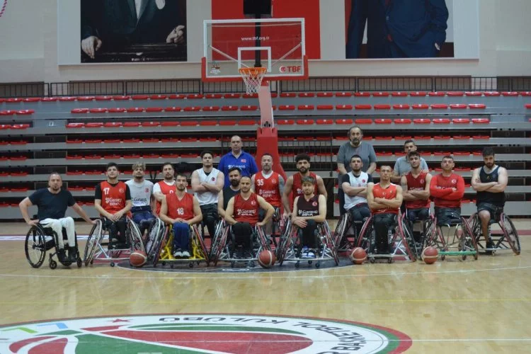 Tekerlekli Sandalye Basketbol Milli Takımı Yalova’da kampa girdi