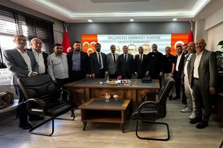 Yalova AK Parti İl Başkanlığı’ndan İhsan Güldoğan’a hayırlı olsun ziyareti