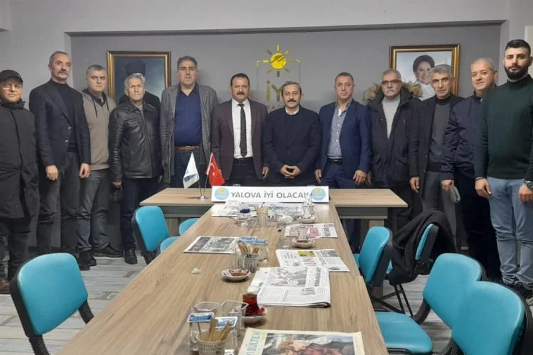 Yalova Anadolu Dernekler Federasyonu'ndan İYİ Parti ziyareti