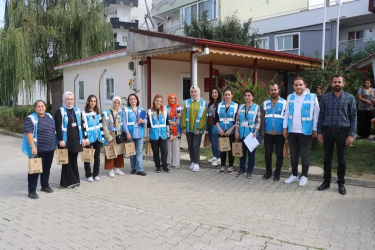 Yalova Belediyesi Mustafakemalpaşa Mahallesi’nde hane taraması