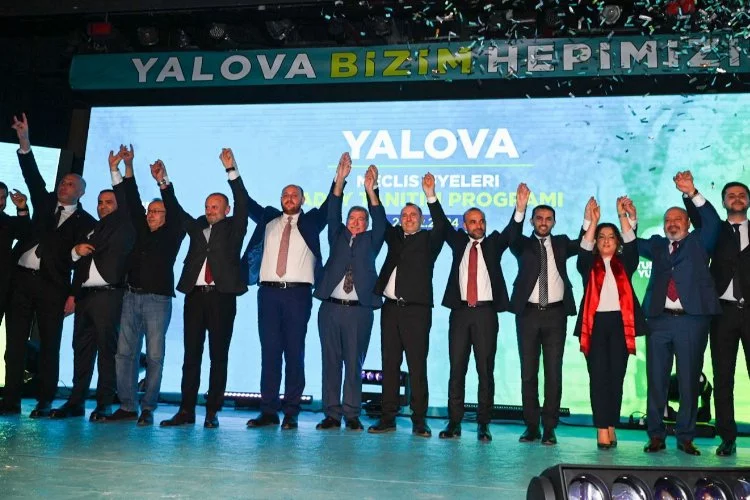 Yalova’da AK Parti adaylarını tanıttı