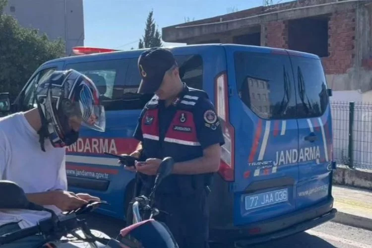 Yalova’da Jandarma ve Polis Ekipleri Motosikletleri Denetledi