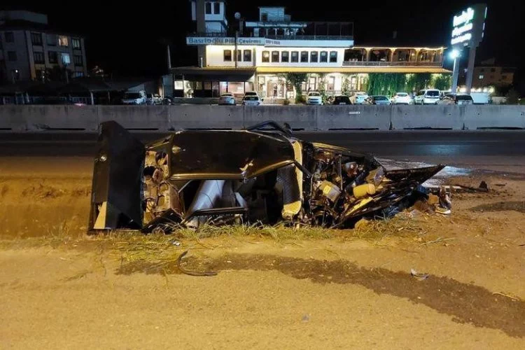 Yalova’da trafik kazası: 1 yaralı