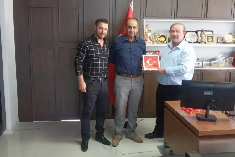 Yalova Esenköy Belediye Başkanı Mehmet Temel’e Nedim Karabacak’tan Ziyaret