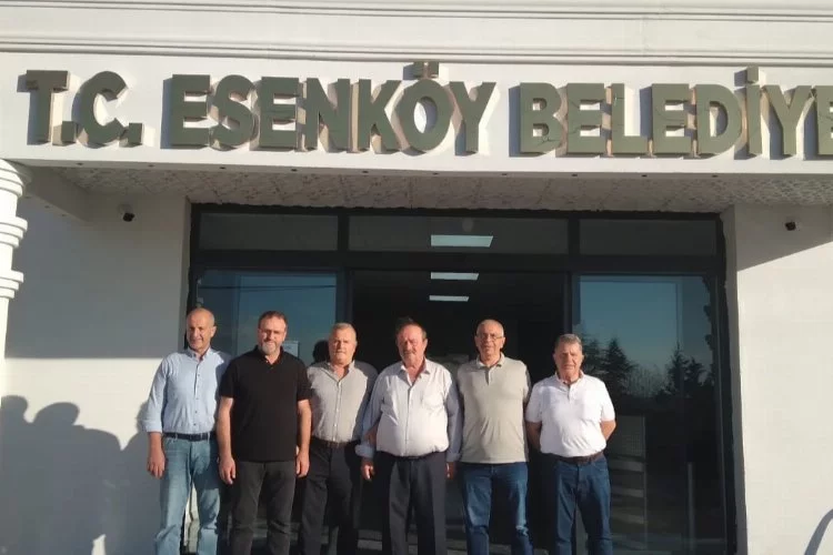 Yalova Esenköy Belediye Başkanı’na bir dizi ziyaret gerçekleşti