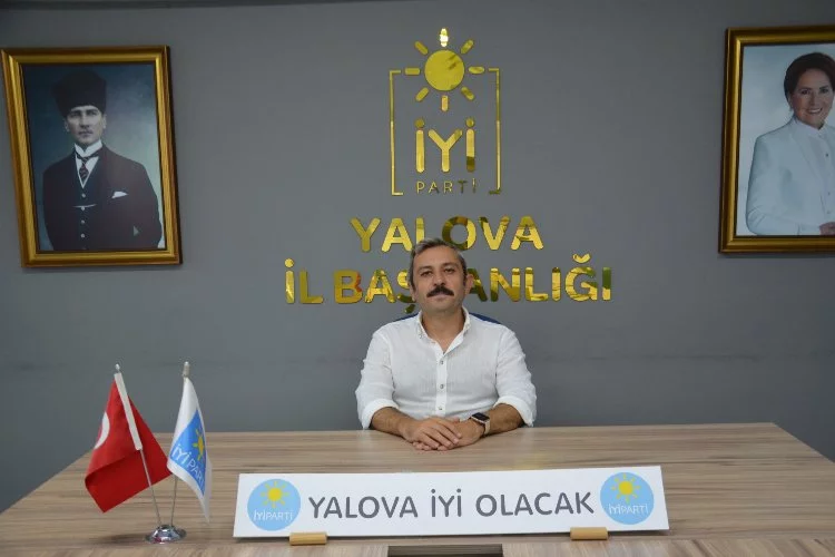 Yalova İYİ Parti İl Başkanı Osman Kendir iddialı konuştu: Yalova ve çiftlikköy’de bizim için zor olan belediyeyi kazanamamak