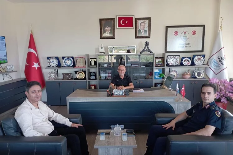 Yalova Kadıköy Belediye Başkanı Mehmet Şahin’e ziyaretler devam ediyor