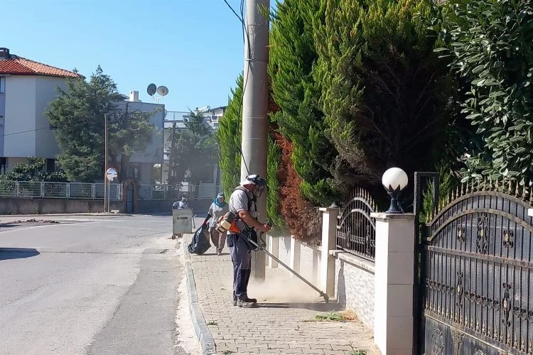 Yalova Kadıköy Belediyesi temizlik çalışmalarına devam ediyor