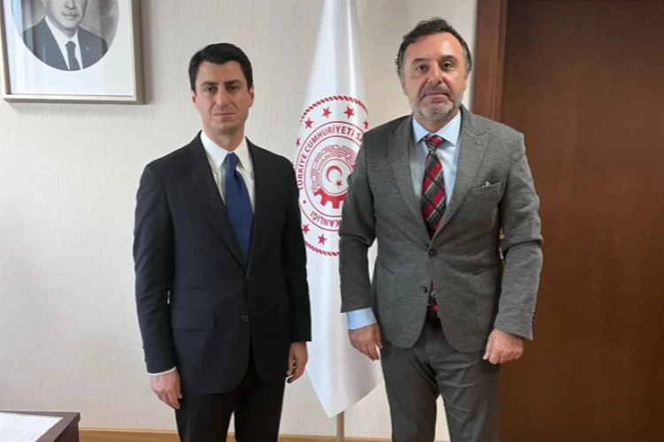 Yalova Makine İhtisas Organize Sanayi Bölgesi Yönetim Kurulu Başkanı Direnç Özdemir’den AR-GE Teşvikleri Genel Müdürü’ne ziyaret