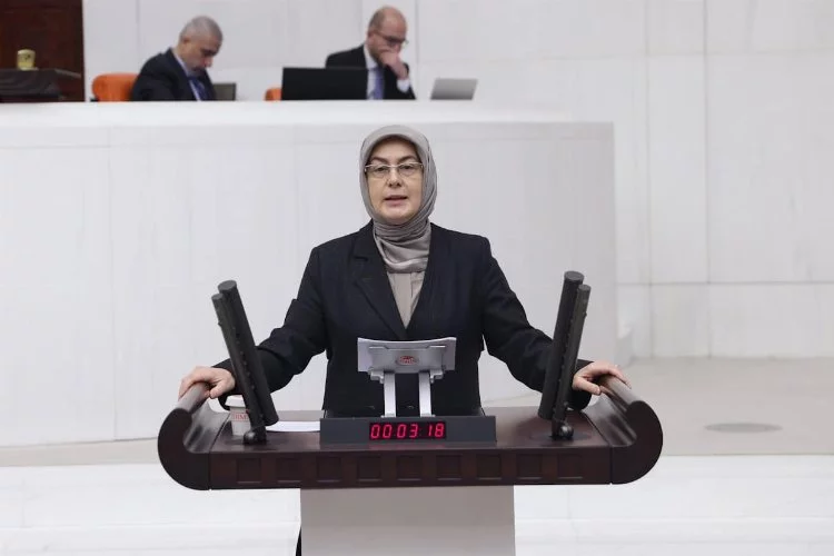 Yalova Milletvekilli Meliha Akyol, Mecliste ulaştırma yatırımlarını anlattı