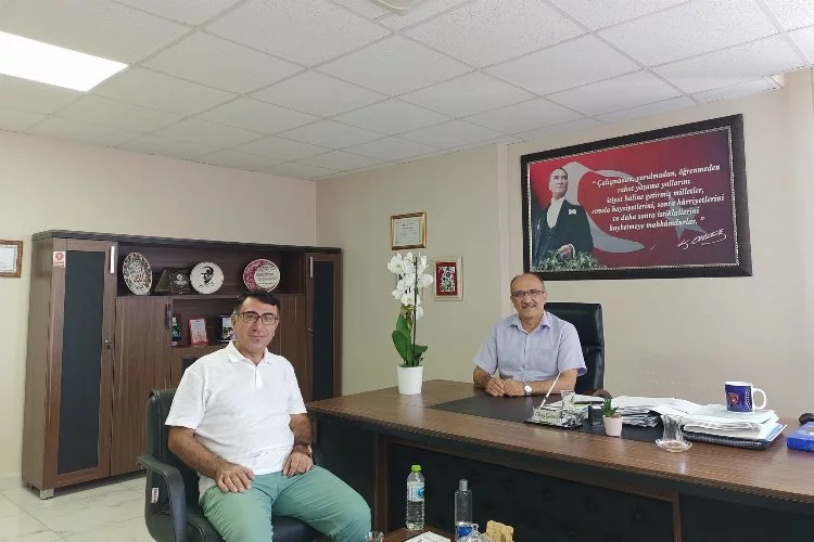 Yalova TEMAD İL Başkanı Erdoğan Yıldız Halk Eğitim Merkezini Ziyaret Etti