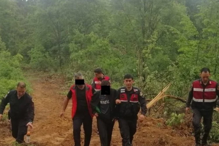 Yalova Termal’de ormanı yakan şahıs yakalandı