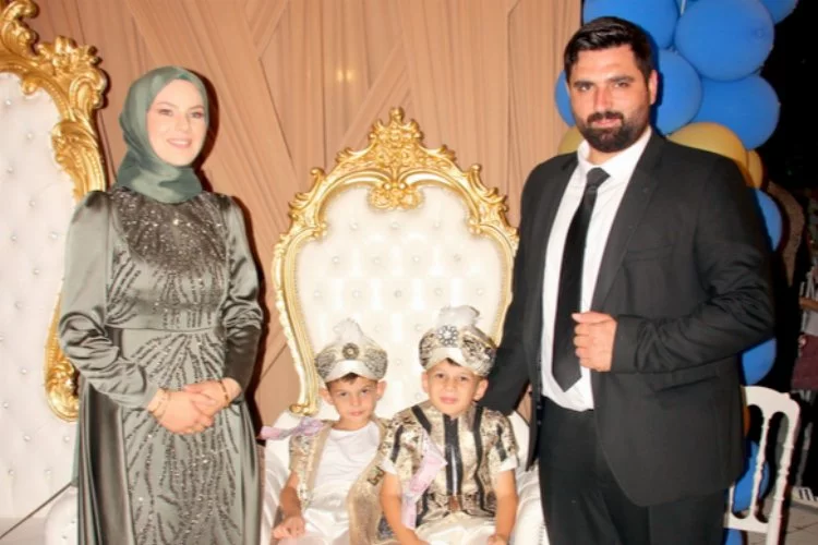 Yalova Teşvikiye Belediye Başkanı Mustafa Nurten’in torunları sünnet oldu