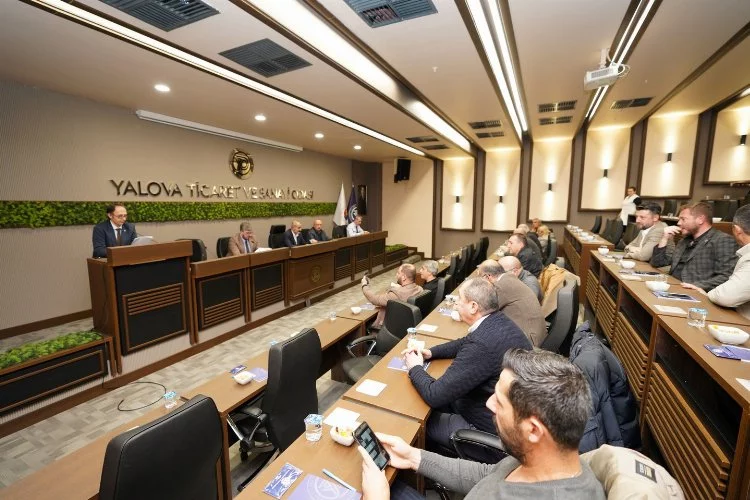 Yalova Ticaret ve Sanayi Odası Kasım Ayı Meclis Toplantısını Gerçekleştirdi