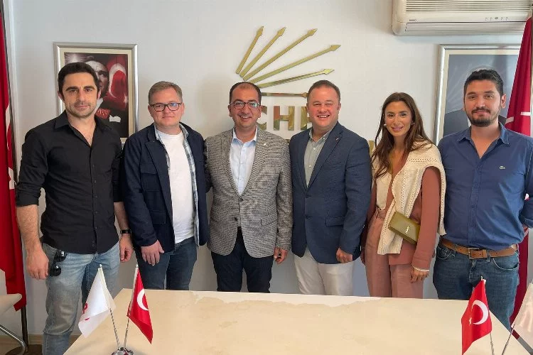Yalova TUFAG Spor Kulübü Başkanı CHP Yalova İl Başkanı’nı ziyaret etti