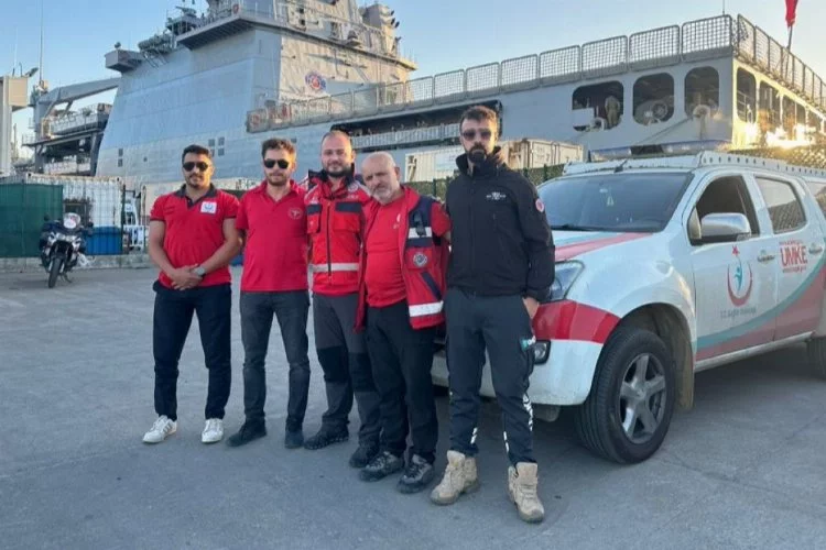 Yalova UMKE ekibi Libya’daki Sel Felaketinde Görev Yapmak Üzere Yola Çıktı
