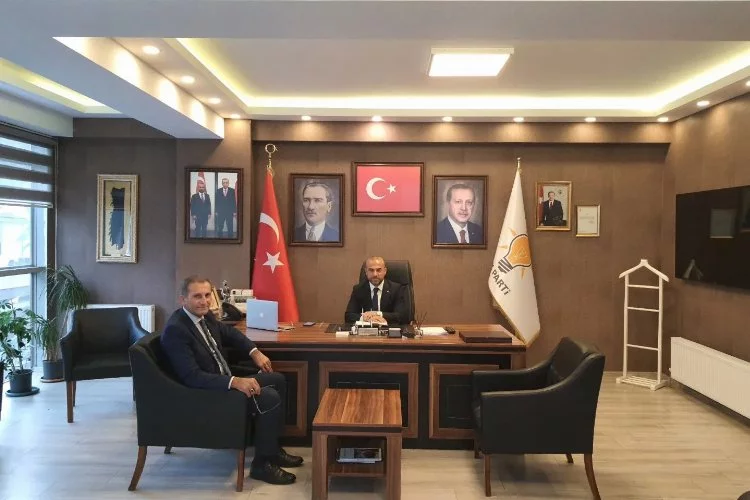 Ziya Karatekin ve Ahmet Meydan’dan AK Parti Yalova İl Başkanı Umut Güçlü’ye anlamlı ziyaret